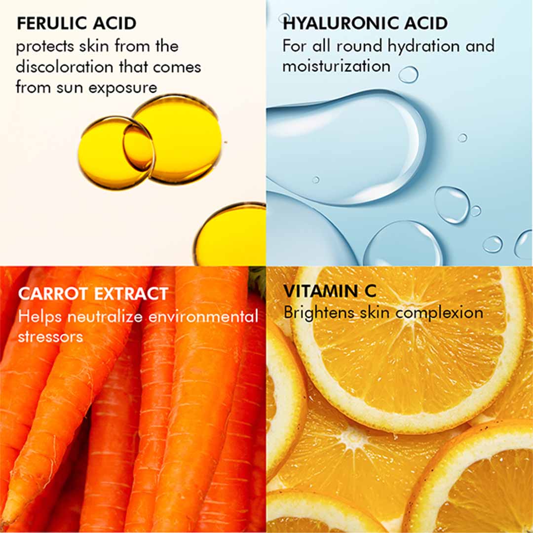 Conscious Chemist® 10% Vitamin C Face Serum (Advanced) With Ferulic Acid For Anti Aging, Skin Repair, Dark Circles, Fine Lines & Glowing Skin