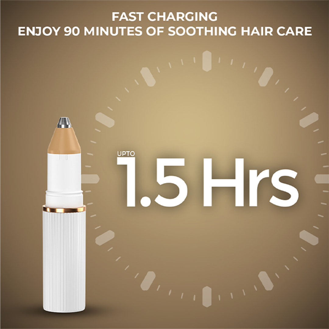 Winston Eyebrow Trimmer for Painless Hair Removal with Rechargeable Battery Operation