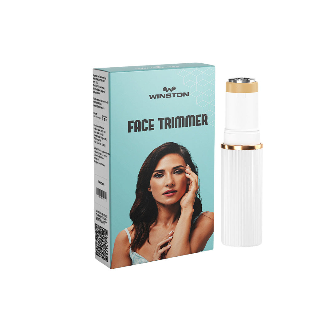 Winston Face Trimmer for Upperlips, Forehead, Chin & Sidelocks Facial Hair Removal