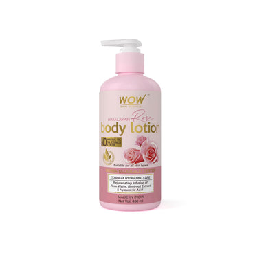 Vanity Wagon | Buy WOW Skin Science Himalayan Rose Body Lotion with Beetroot Extract & Hyaluronic Acid