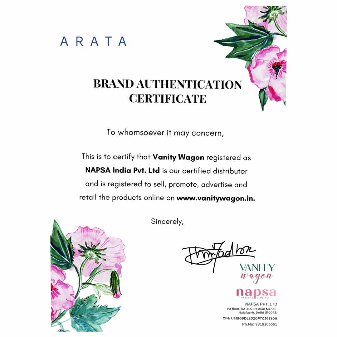 Vanity Wagon | Buy Arata Zero Chemicals Natural Toothpaste with Peppermint, Menthol, Clove, Cinnamon