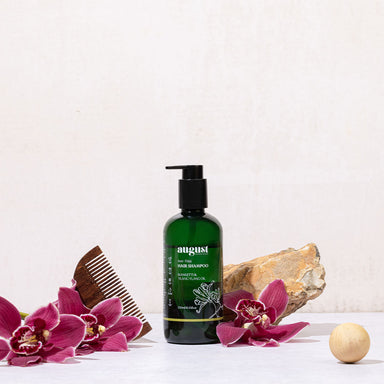 Vanity Wagon | Buy August Bioscience Anti Frizz Hair Shampoo with Manketti Seed & Ylang Ylang Oil