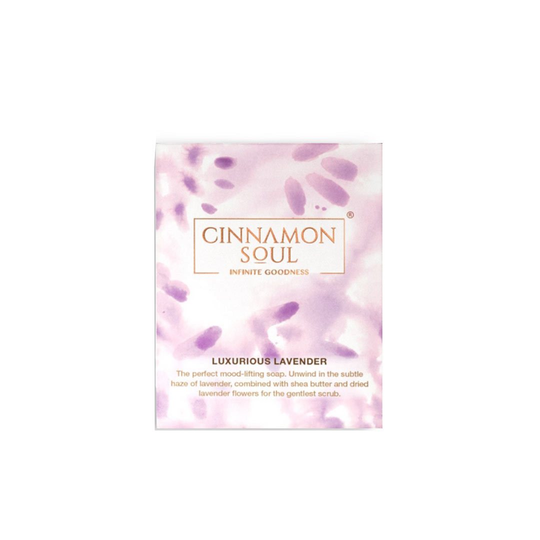 Cinnamon Soul Luxurious Lavender Soap with Shea Butter