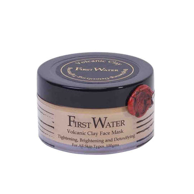 First Water Volcanic Clay Face Mask, Tightening Brightening and Detoxifying, For All Skin Types -1