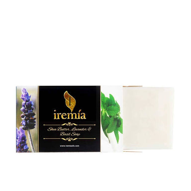 Iremia Shea Butter, Lavender and Basil Soap Bar -2