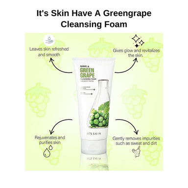 Vanity Wagon | Buy It's Skin Have a Greengrape Cleansing Foam