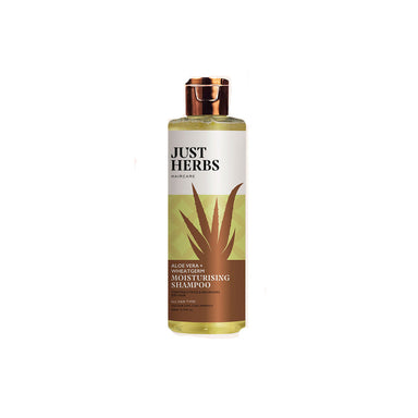 Vanity Wagon | Buy Just Herbs Moisturising Shampoo with Aloe Vera and Wheat Germ