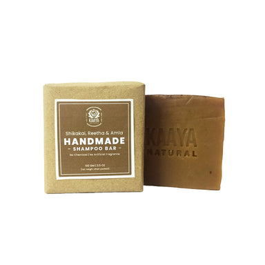 Vanity Wagon | Buy Kaaya Natural Shikakai, Reetha & Amla Handmade Shampoo Bar