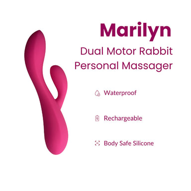 Vanity Wagon | Buy Lemme Be Marilyn, Dual Motor Rabbit Personal Massager