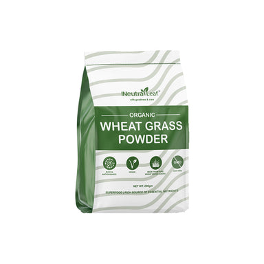 Vanity Wagon | Buy NeutraLeaf Organic Wheat Grass Powder for Healthy Metabolism, Energy, Detox, Immunity Booster & Skin Health