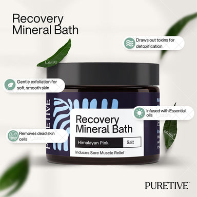 Vanity Wagon | Buy Puretive Recovery Mineral Bath Sore Muscle Relieving Salts