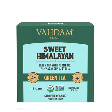 Vanity Wagon | Buy Vahdam Teas Sweet Himalayan Green Tea