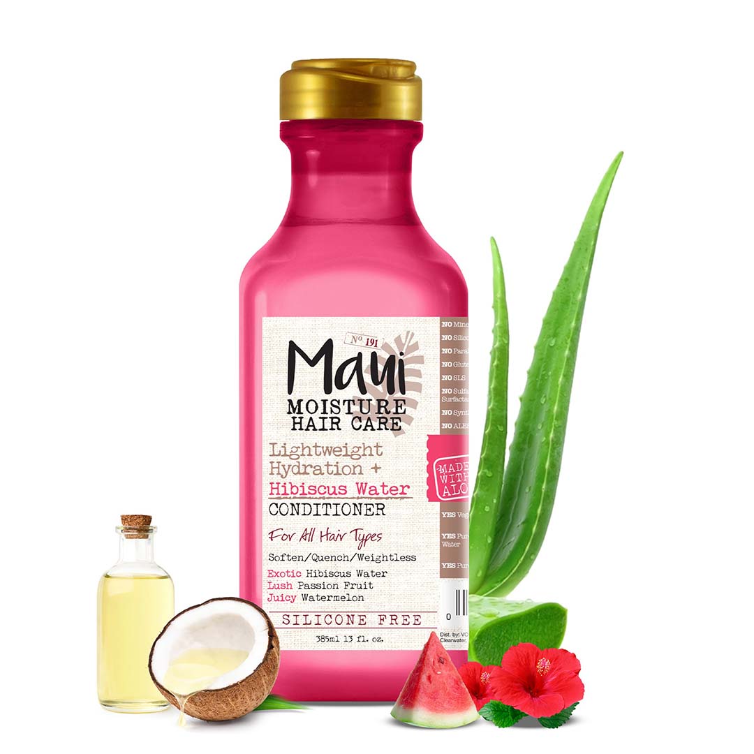 Maui Moisture Lightweight Hydration Hibiscus Water Conditioner with Passion Fruit & Watermelon