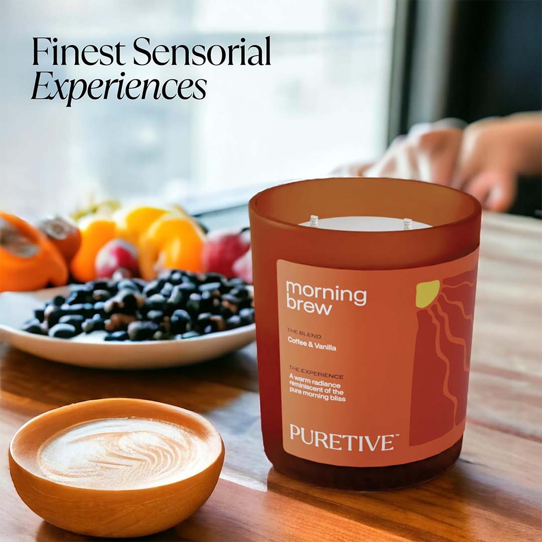 Puretive Morning Brew Luxury Candle