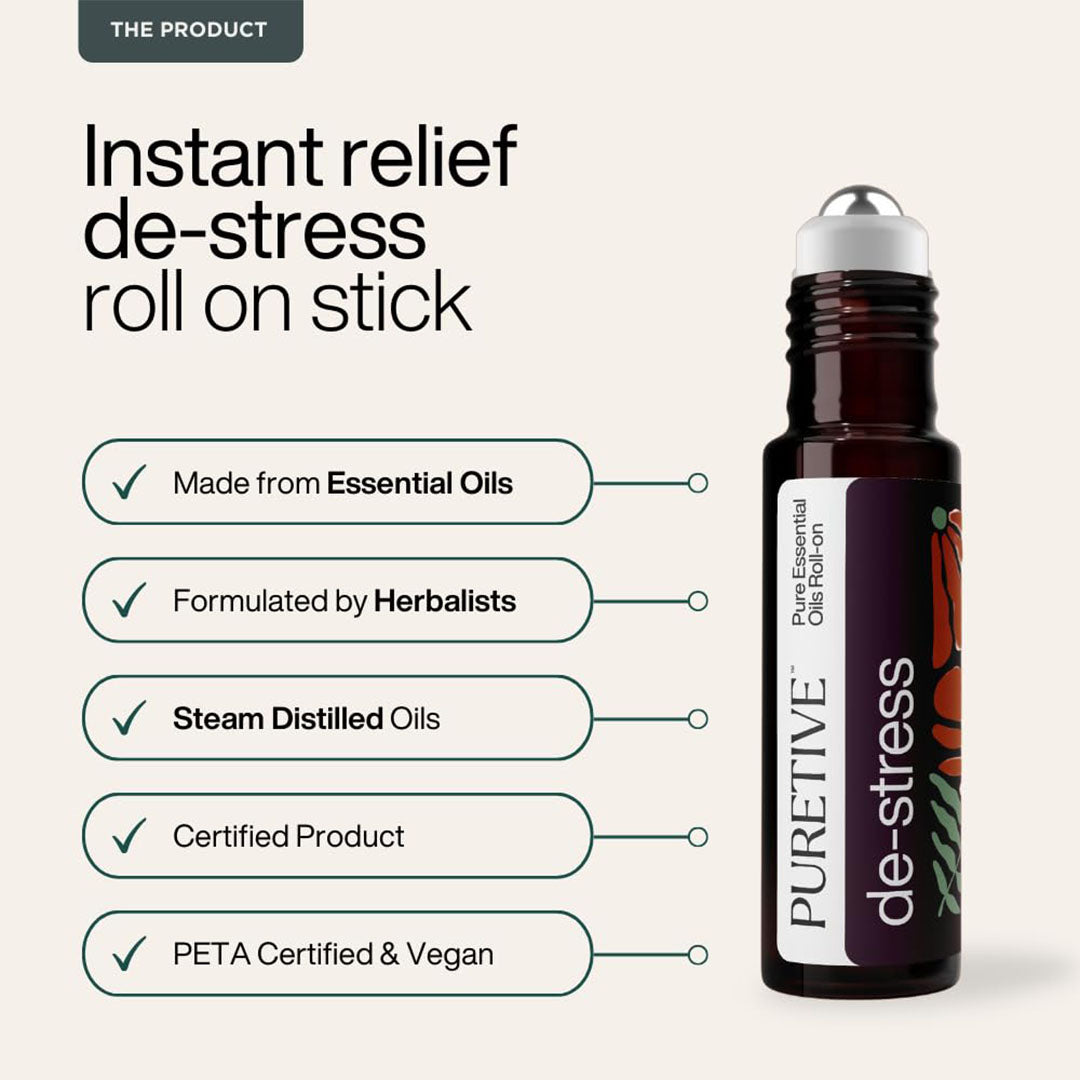 Puretive De Stress Stress Relief Roll on