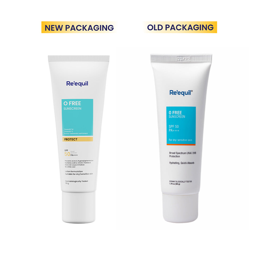 Re’equil O Free Sunscreen SPF 50 PA+++