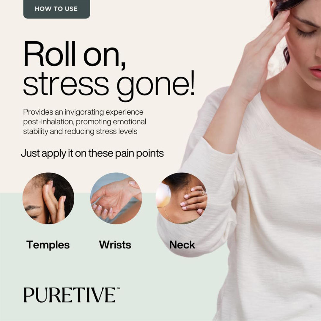 Puretive De Stress Stress Relief Roll on