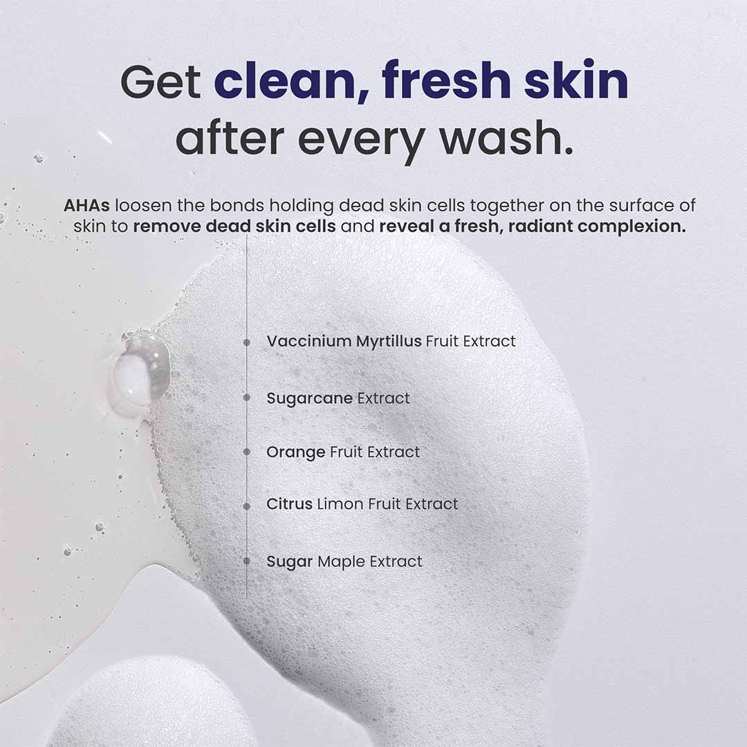 Re'equil Fruit AHA Face Wash