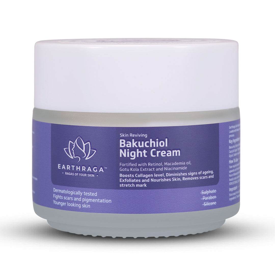 Earthraga Skin Reviving Bakuchiol Night Cream