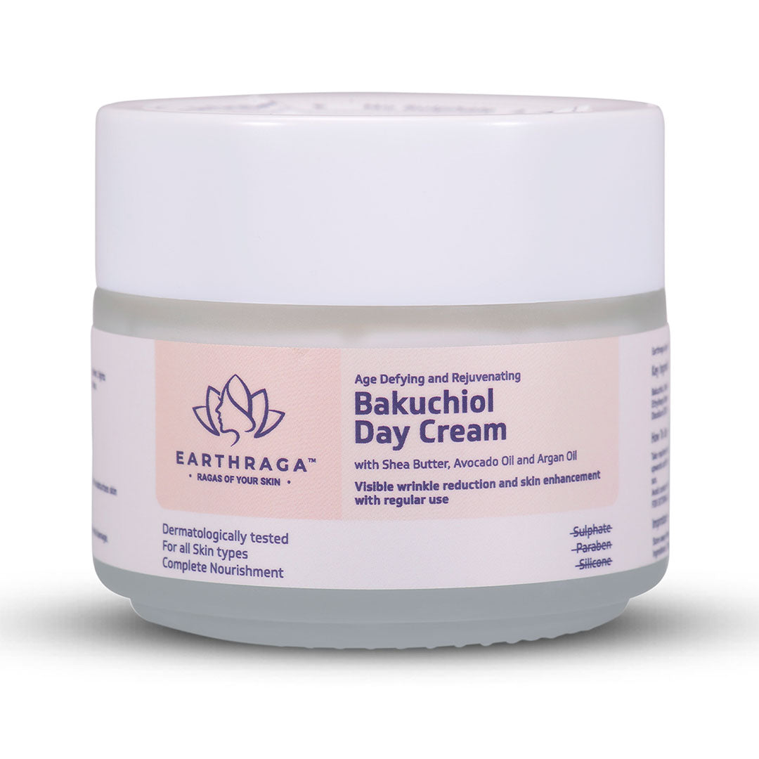 Earthraga Age Defying and Rejuvenating Bakuchiol Day Cream