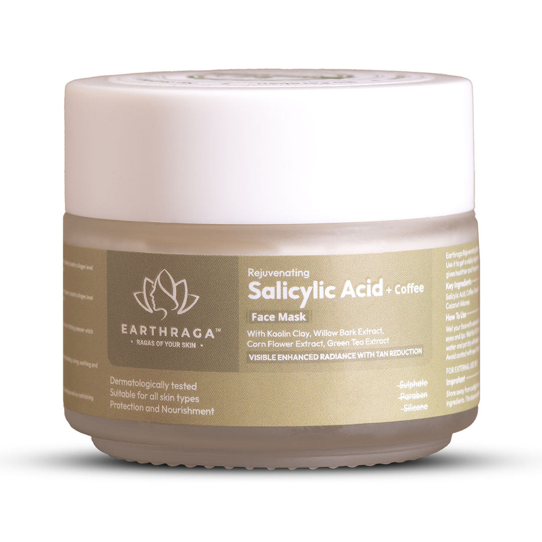 Earthraga Rejuvenating Salicylic Acid & Coffee Face Mask