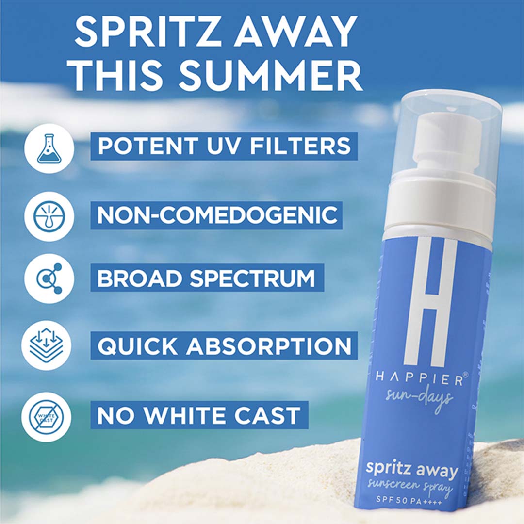 Happier Sundays Sunscreen Spray SPF 50 PA++++