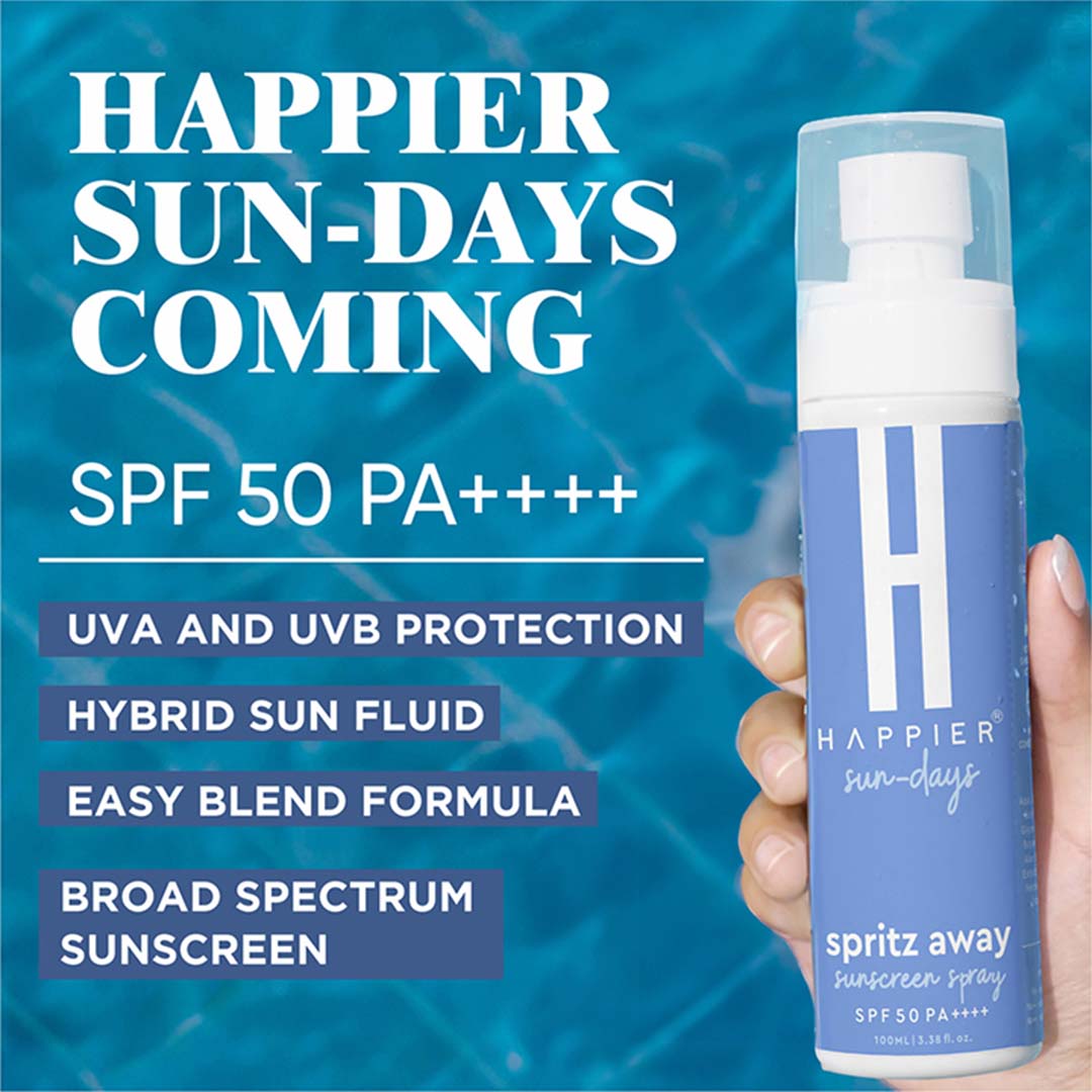 Happier Sundays Sunscreen Spray SPF 50 PA++++