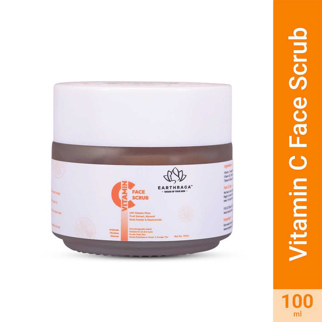 Earthraga Vitamin C Face Scrub