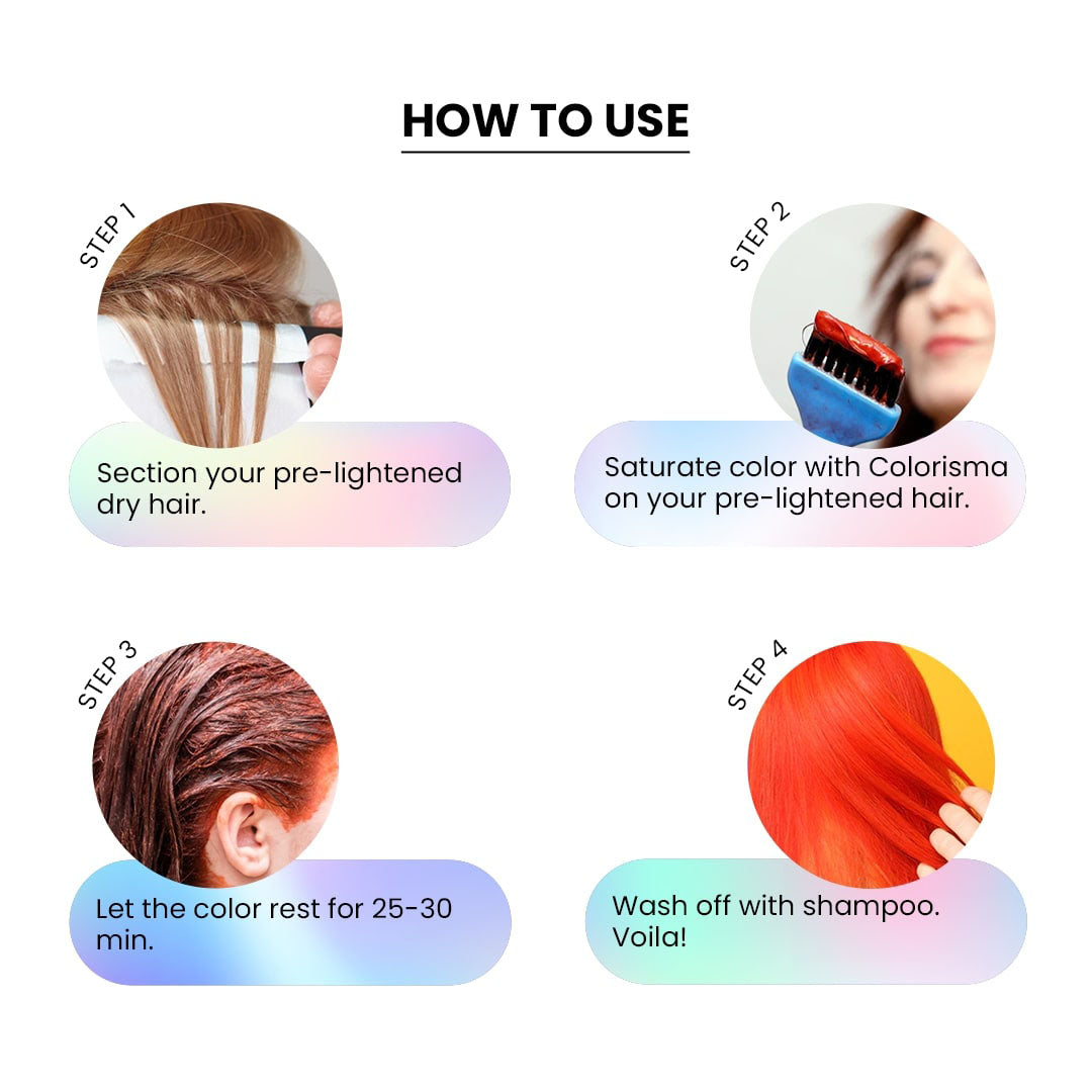 Vanity Wagon | Buy Anveya Nothern Neon Semi Permanent Hair Color