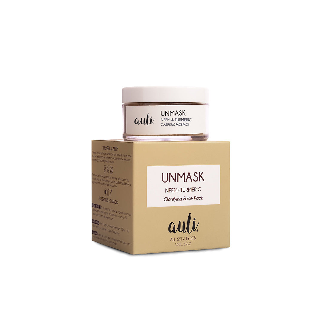 Vanity Wagon | Auli Lifestyle Unmask Super Glow Face Pack with Turmeric & Neem