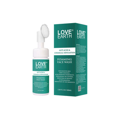 Vanity Wagon | Buy Love Earth Anti Acne & Chemical Exfoliation Foaming Face Wash
