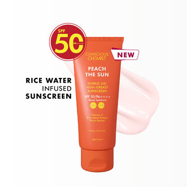 Vanity Wagon | Buy Conscious Chemist Peach The Sun Sunscreen SPF 50 PA++++ With Vitamin C