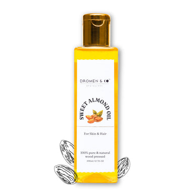 Vanity Wagon | Buy Dromen & Co Sweet Almond Oil for Skin & Hair