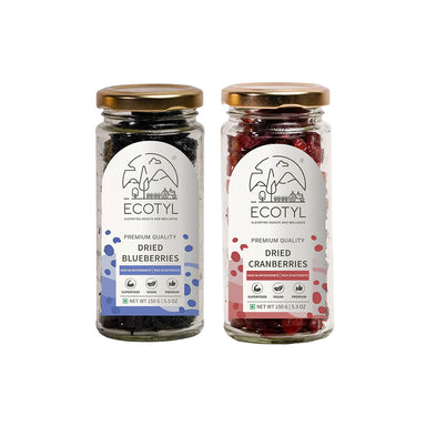 Vanity Wagon | Buy Ecotyl Dried Blueberries & Dried Cranberries Combo