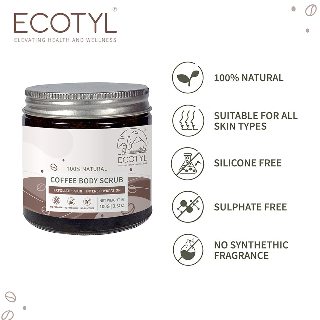 Vanity Wagon | Buy Ecotyl Natural Coffee Body Scrub