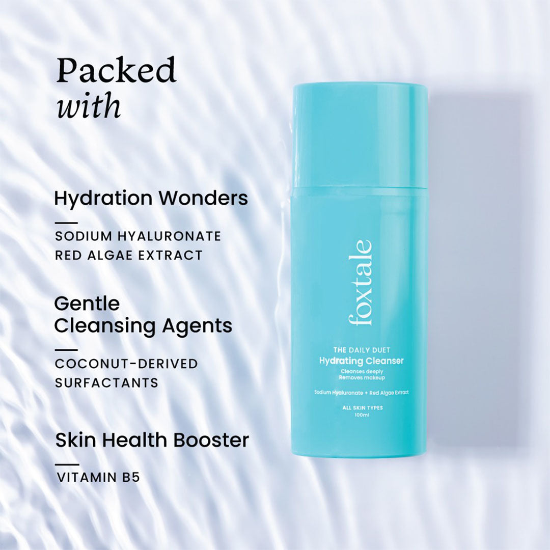 Vanity Wagon | Buy Foxtale The Daily Duet Hydrating Cleanser