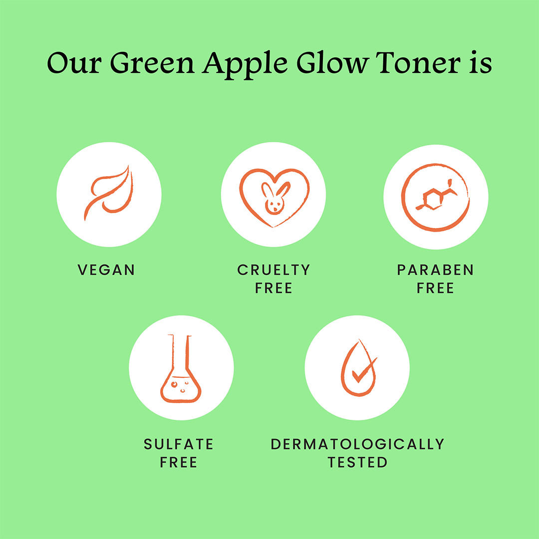 Vanity Wagon | Buy Foxtale Essentials Daily Green Apple Glow Toner with Niacinamide