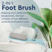 Vanity Wagon | Buy GUBB 2 in 1 Foot Brush with Pumice Stone For Foot Dead Skin Removal
