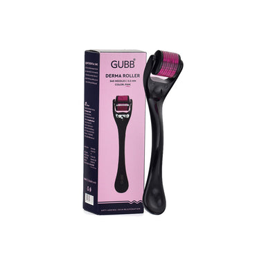 Vanity Wagon | Buy GUBB Derma Roller For Face Acne Scars & Hair Regrowth Pink