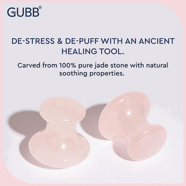 Vanity Wagon | Buy GUBB Natural Crystal Gua Sha Stone Jade Mushroom Massage Tool