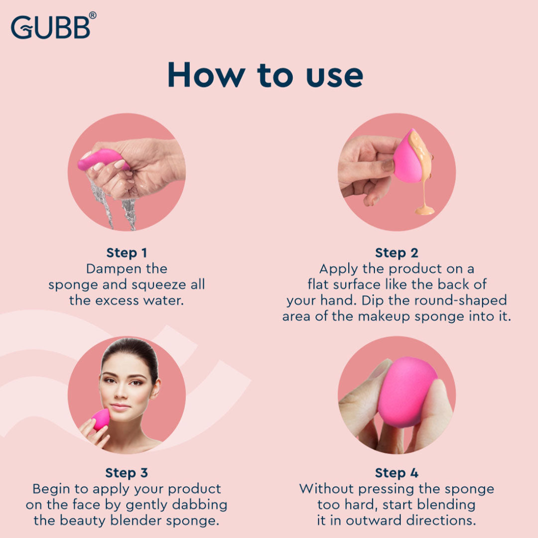 Vanity Wagon | Buy GUBB Professional Makeup Sponge Beauty Blender For Face Makeup