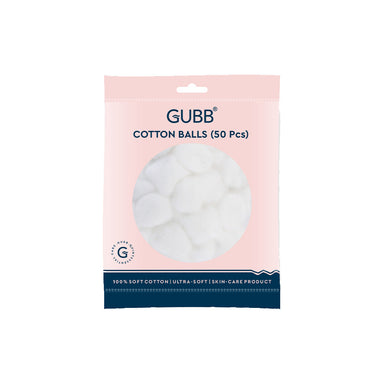 Vanity Wagon | Buy GUBB White Cotton Balls For Face Cleansing & Makeup Removal
