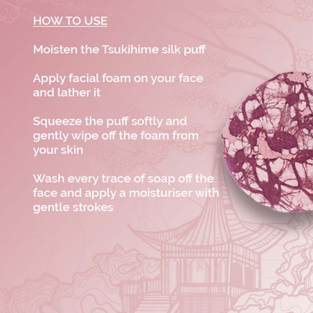 Global Beauty Secrets Tsukihime Silk Puff