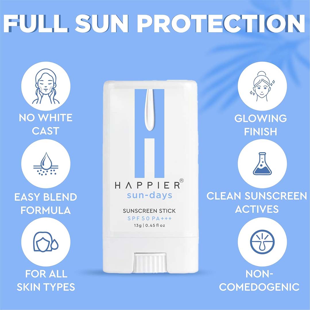 Vanity Wagon | Buy Happier Sunscreen Stick SPF 50 PA+++