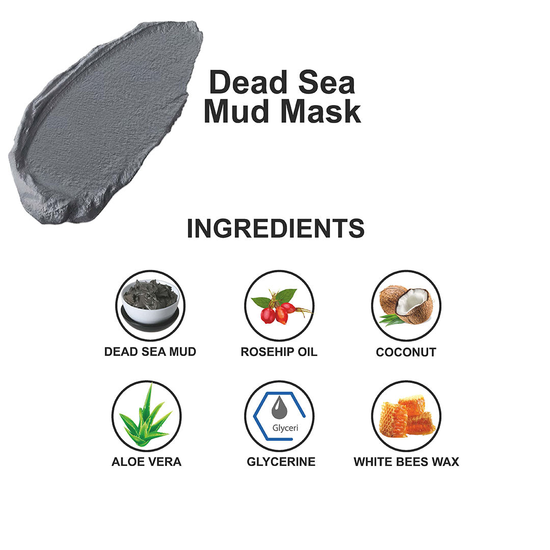 Vanity Waagon | Buy Love Earth Dead Sea Mud Mask With Argan Oil And Rosehip OIl