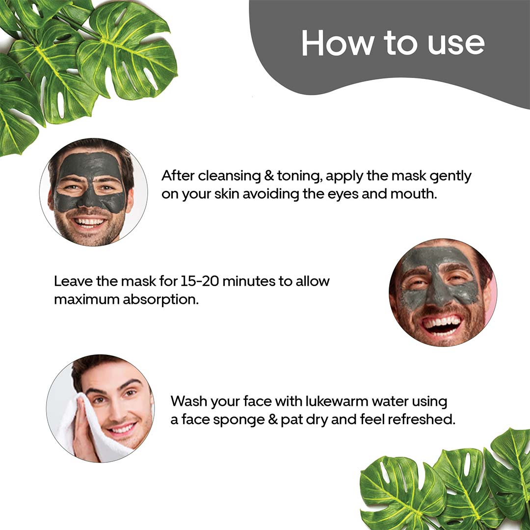 Vanity Wagon | Buy Orgatre Detan Face Mask Stick with Charcoal, Chamomile & Green Tea