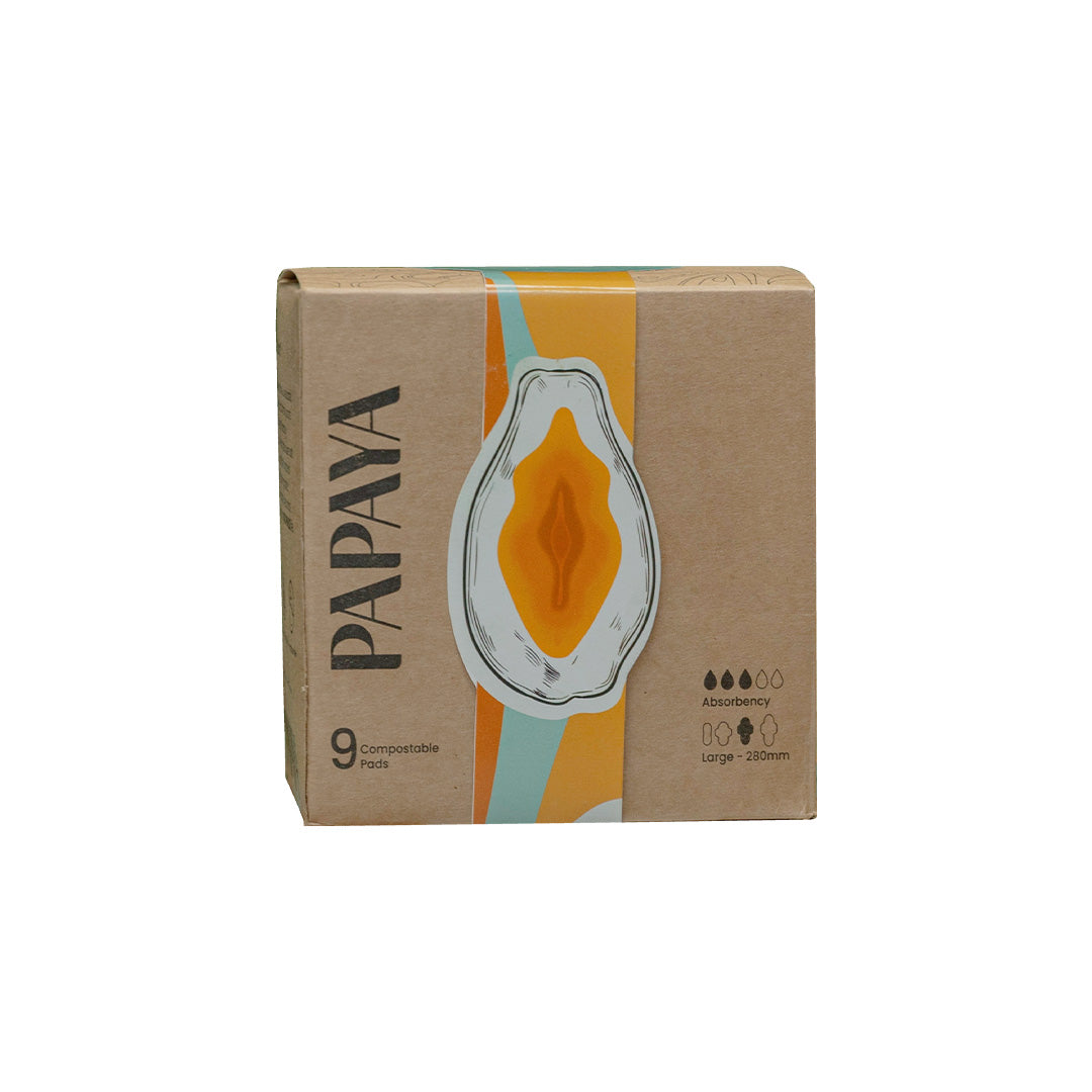 Papaya Menstrual Day-Use Pads