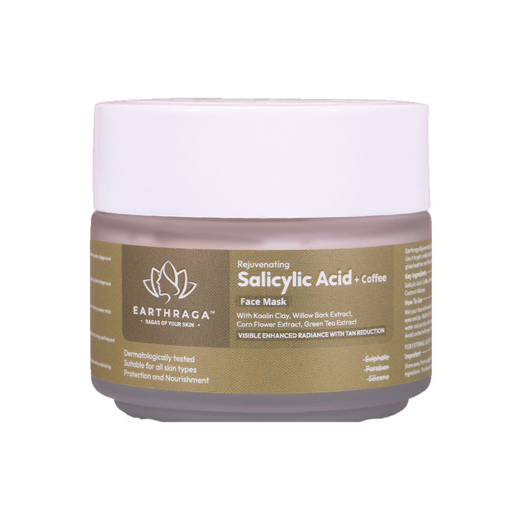 Earthraga Rejuvenating Salicylic Acid & Coffee Face Mask