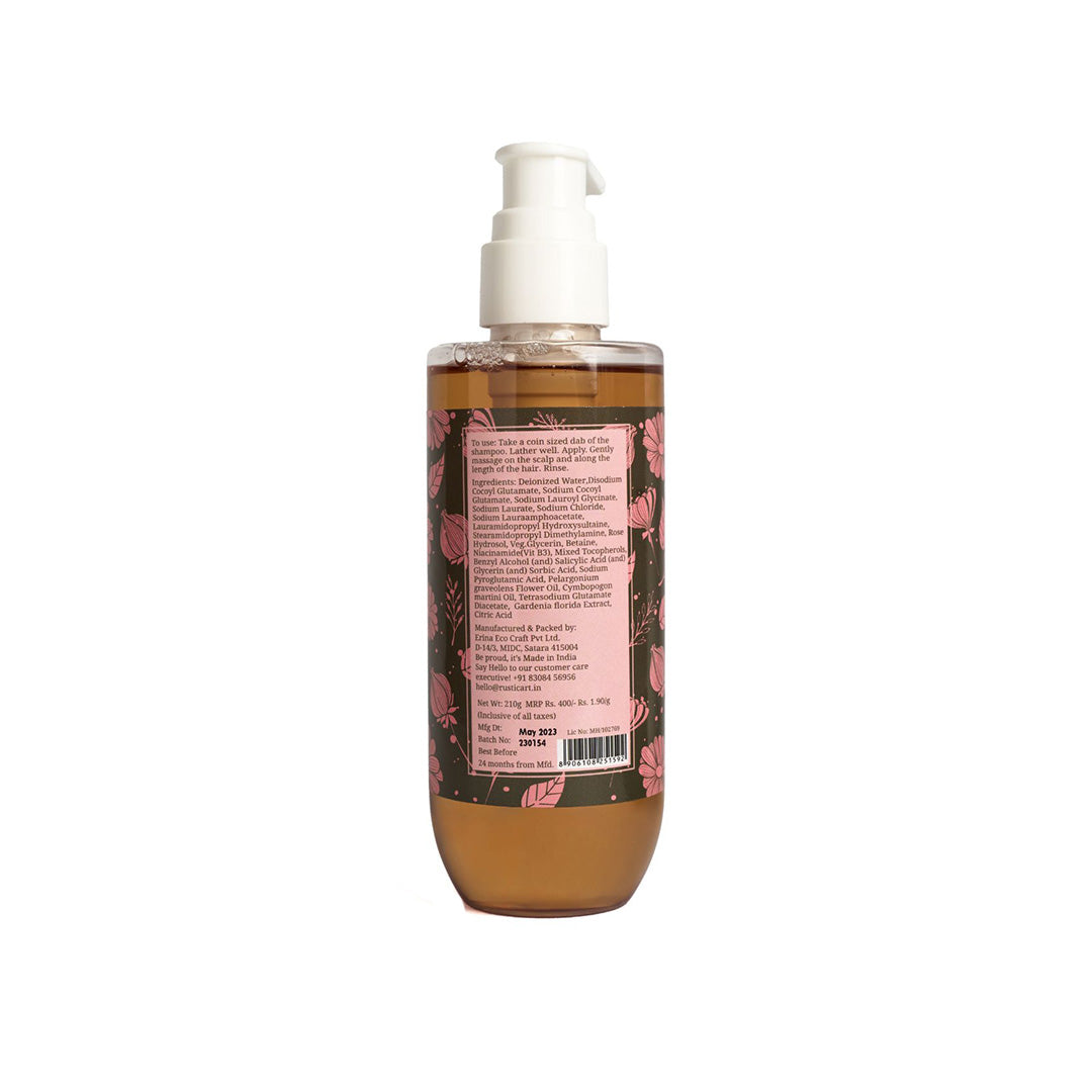 Vanity Wagon | Buy Rustic Art Rose Geranium Shampoo