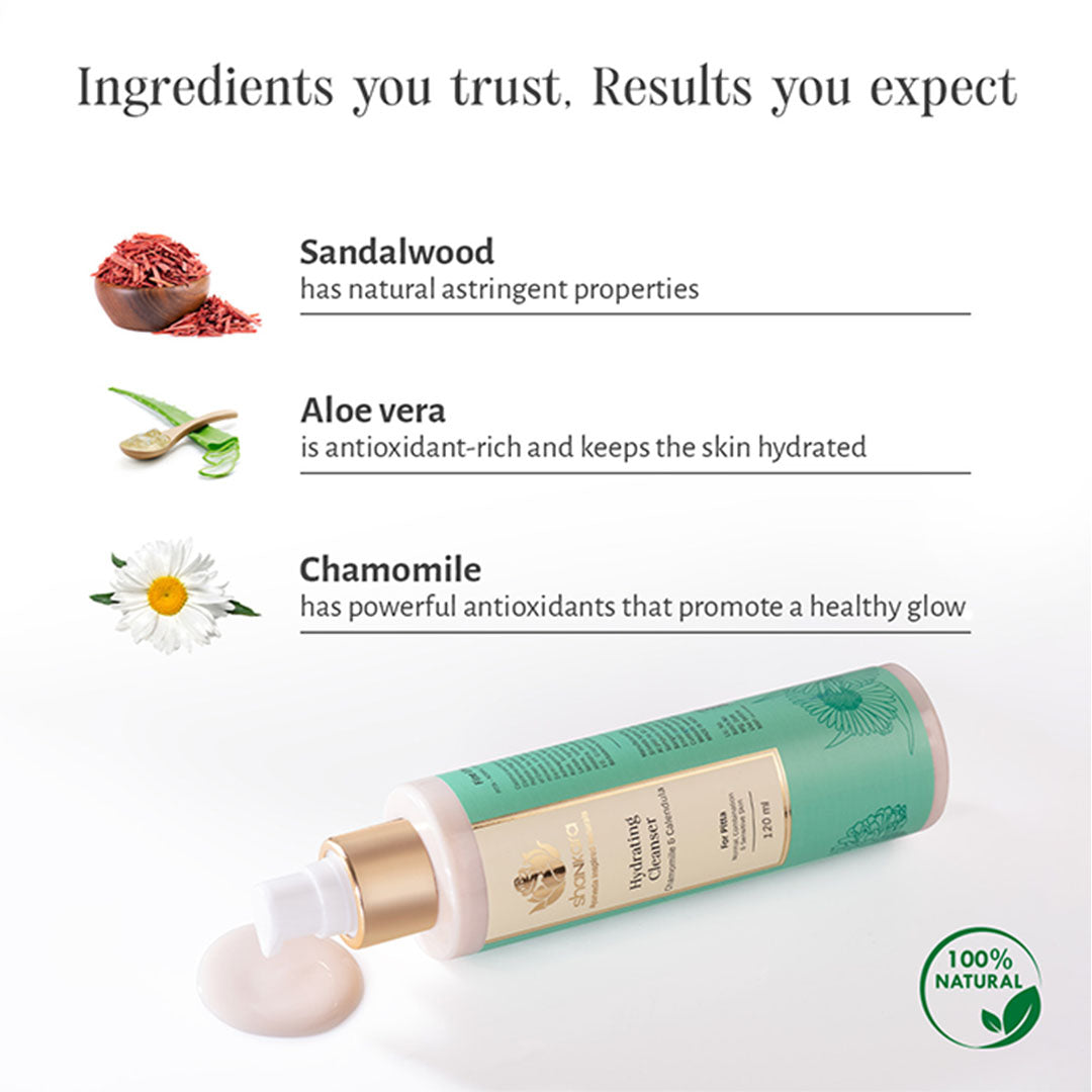 Shankara Hydrating Cleanser for Normal, Combination and Sensitive Skin
